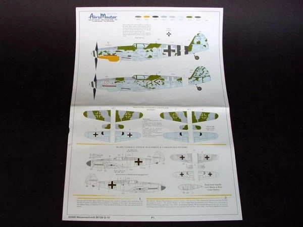Trumpeter 02409 MESSERSCHMITT BF-109 G-10 1:24 Kit di modellismo - Immagine 3 di 4