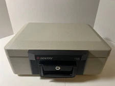 Sentury 1100 Safe Portable Fireproof  lockbox with 1 key