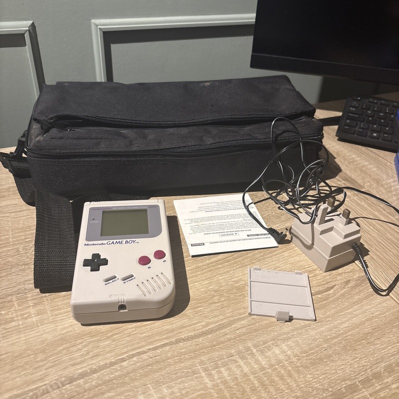 Nintendo Gameboy Console Fully Working Lines On Screen