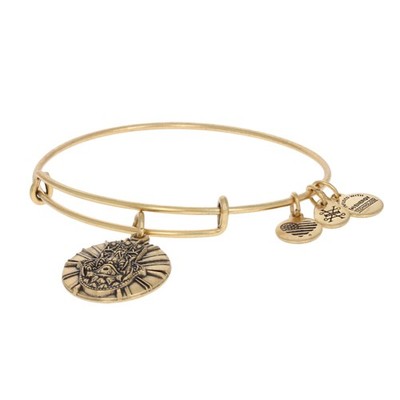 NEW Alex and Ani Hand of Fatima Bracelet - Gold Toned Adjustable Size