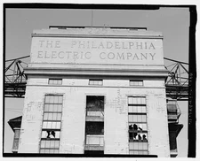 16. Coal Unloader, looking northwest - Philadelphia Electric Company, Richmond