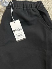 Figs Technical Collection Mens Tansen Jogger Scrub Black Pants Sz S NWT
