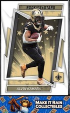 Alvin Kamara 2022 Panini Rookies & Stars #71 New Orleans Saints Football