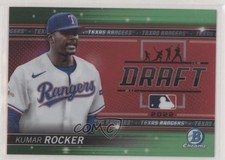 2022 Bowman Draft Night Green Refractor 19/99 Kumar Rocker #BDN-10 09an