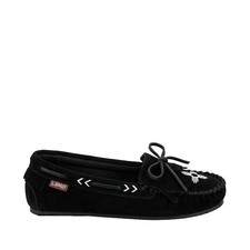 Lamo Women's Alita Slip-On Moccasins Black/white
