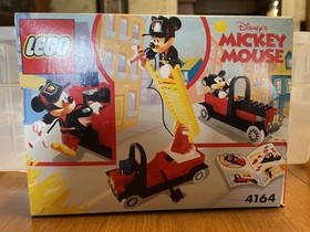 Lego 4164 Disney's Mickey Mouse Mickey's Fire Engine Complete  VTG