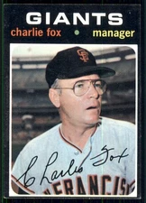 1971 Topps #517 Charlie Fox
