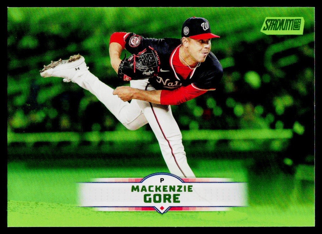 2025 Stadium Club #178 Mackenzie Gore Lime Green