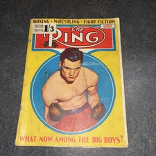 The Ring Magazine APRIL 1934,  Various Conditions , Very Rare UK edition British