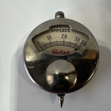 Sterling Amperes Meter 0-35 Amperes PATD OCT 31 16 Vintage Test Equipment