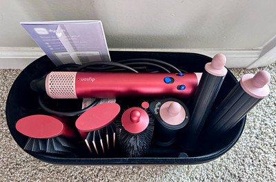 Dyson Airwrap Multi-Styler Set w/ Case, Round Volumizing & Smoothing Brushes
