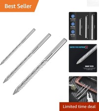 Versatile Tire Repair Tools - 3-piece Carbide Burr Set For Cars Trucks More
