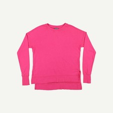 Sweaty Betty Womens Pink Cotton blend Long sleeved Sweatshirt Size 2XS
