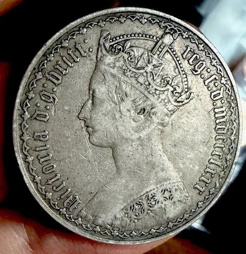 1880 Victoria Florin — photo from another recent sale