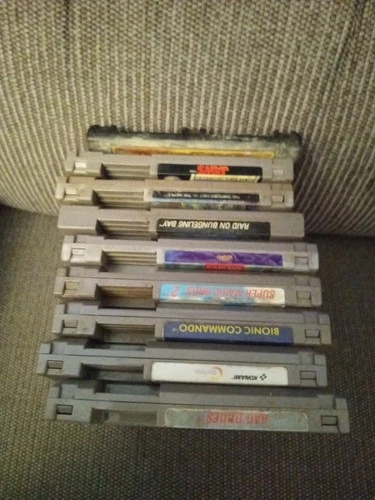 NES Games 9 Count Please Read Desc