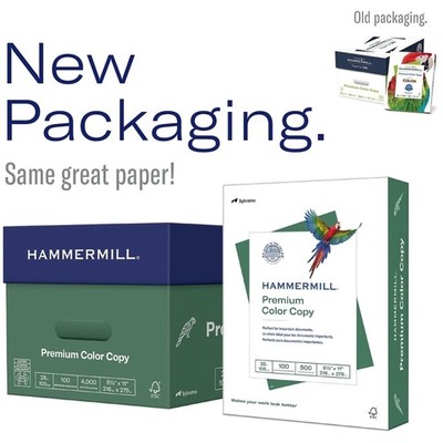 32 lb  Color Copy Paper, 500 Sheets, 100 Bright, Jam-Free Performance