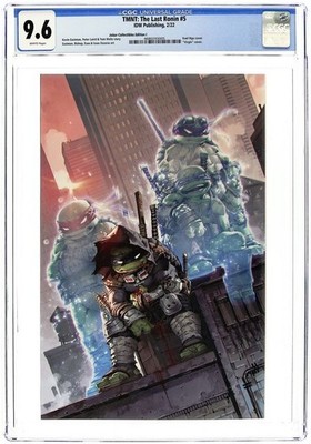 TMNT The Last Ronin #5 CGC 9.6 1st First Print Kael Ngu Virgin Variant Cover 