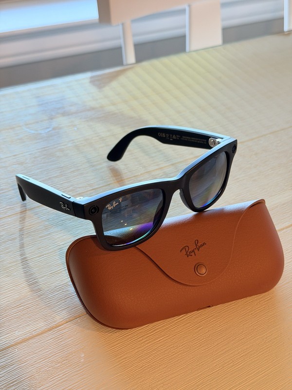 Meta Ray Ban Smart Glasses STANDARD Gen 1 Black Matte
