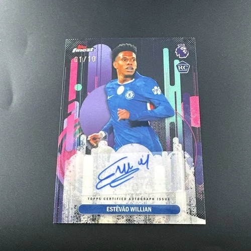 2025 Topps Finest Estêvão Willian Black /10
