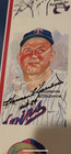 Baseball Hall of Fame Perez Steele Autographed uncut sheet Brock Reese Aparicio — photo 6