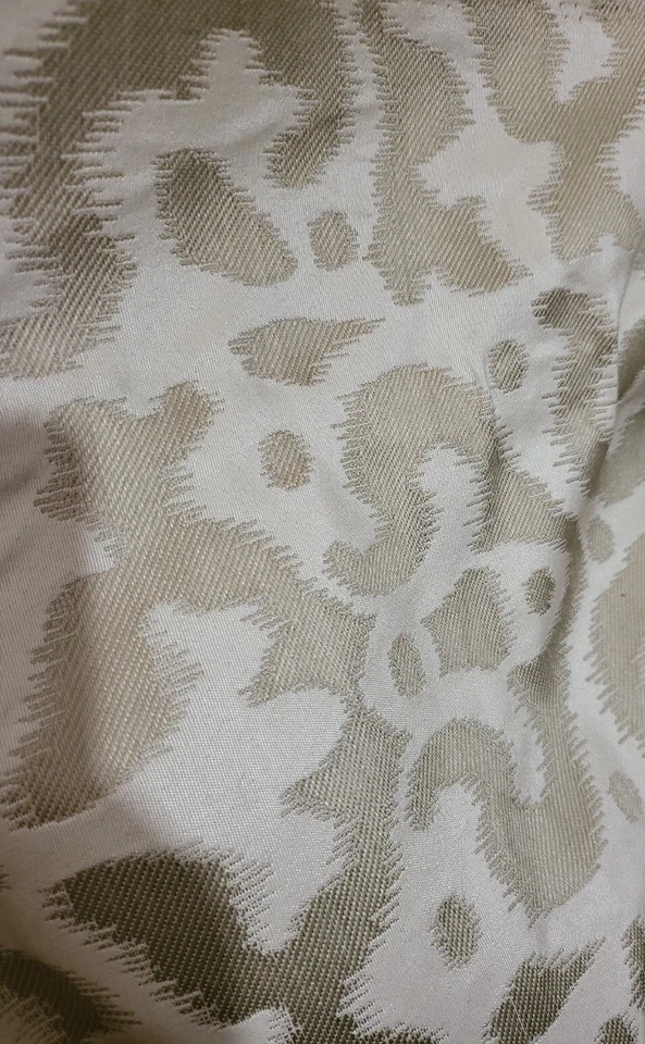 Woven Ikat Damask/Fabric / Drapery/Upholstery/Home Decor/Bag Making /crafts/3 Yd - Image 2 of 3