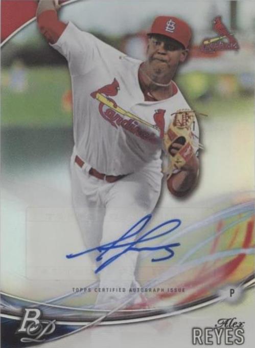 2016 Bowman Platinum - Top Prospects Autographs Alex Reyes #TPA-ARE (AU ...