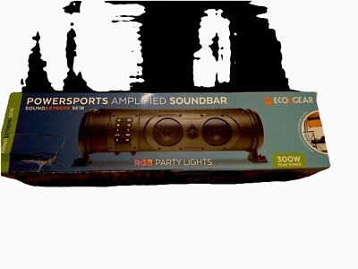 ECOXGEAR SoundExtreme SE18 Speaker Bar RGB Party Lights 300W Peak Power