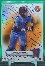 2023 Bryce Harper Topps Pristine Chrome Orange Refractor #/25 - Phillies - RARE