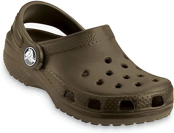 crocs classic brown