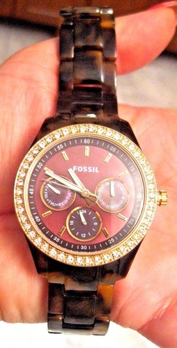 Fossil STELLA ES2795 TORTOISE BAND 
