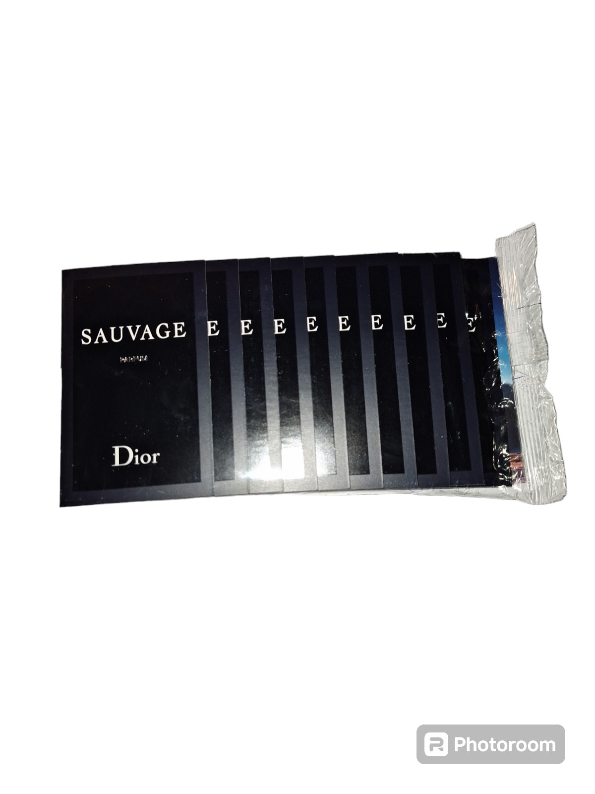 SAUVAGE by DIOR Men's Parfum Spray Sample, 10 x 1 ml