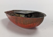 4" Vintage 1940's Unknown Oceanliner Liner Boat Ship Tin Toy Windup Antique