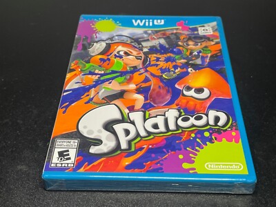Splatoon (Wii U, 2015) Factory Sealed🔥Fast Shipping🔥See pictures