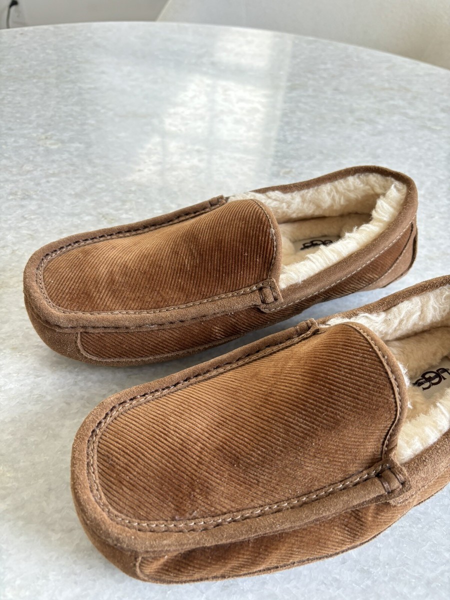 UGG Men’s Ascot Corduroy II Chestnut Slippers UGG Men main image 3