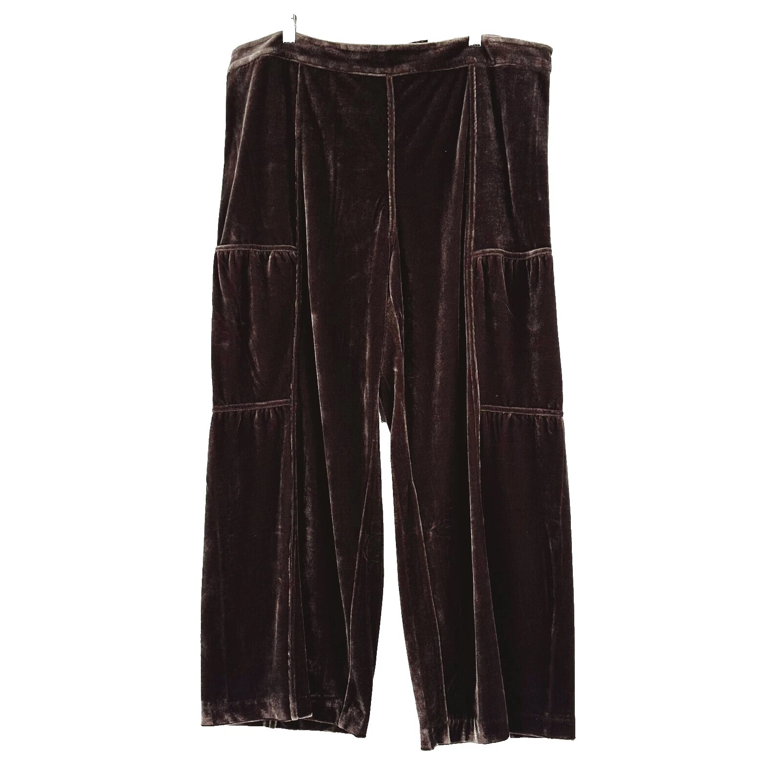 Pantalones para mujer de poliéster con alrededores suaves