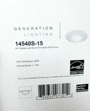 Sea Gull 14540S-15 Traverse Lyte LED Downlight