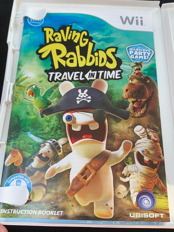 Raving Rabbids Travel In Time Nintendo Wii Game  - Image 2 of 4