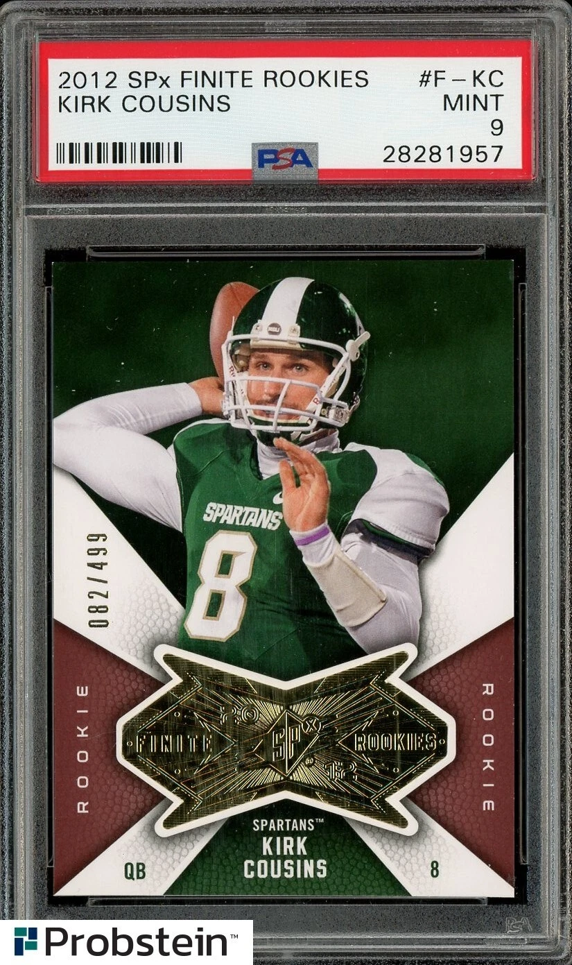 Kirk Cousins SPx Finite Rookies #FKC Base