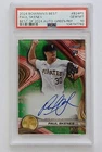 2024 Bowman's Best PAUL SKENES RC Green Refractor ROOKIE AUTO #'d /99 PSA 10