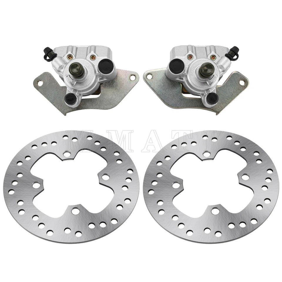 Pinza de rotor de disco de freno delantero para Honda Rancher 420 4X4 TRX420FE1/FA2/FM1 14-19 Foto 3 de 4