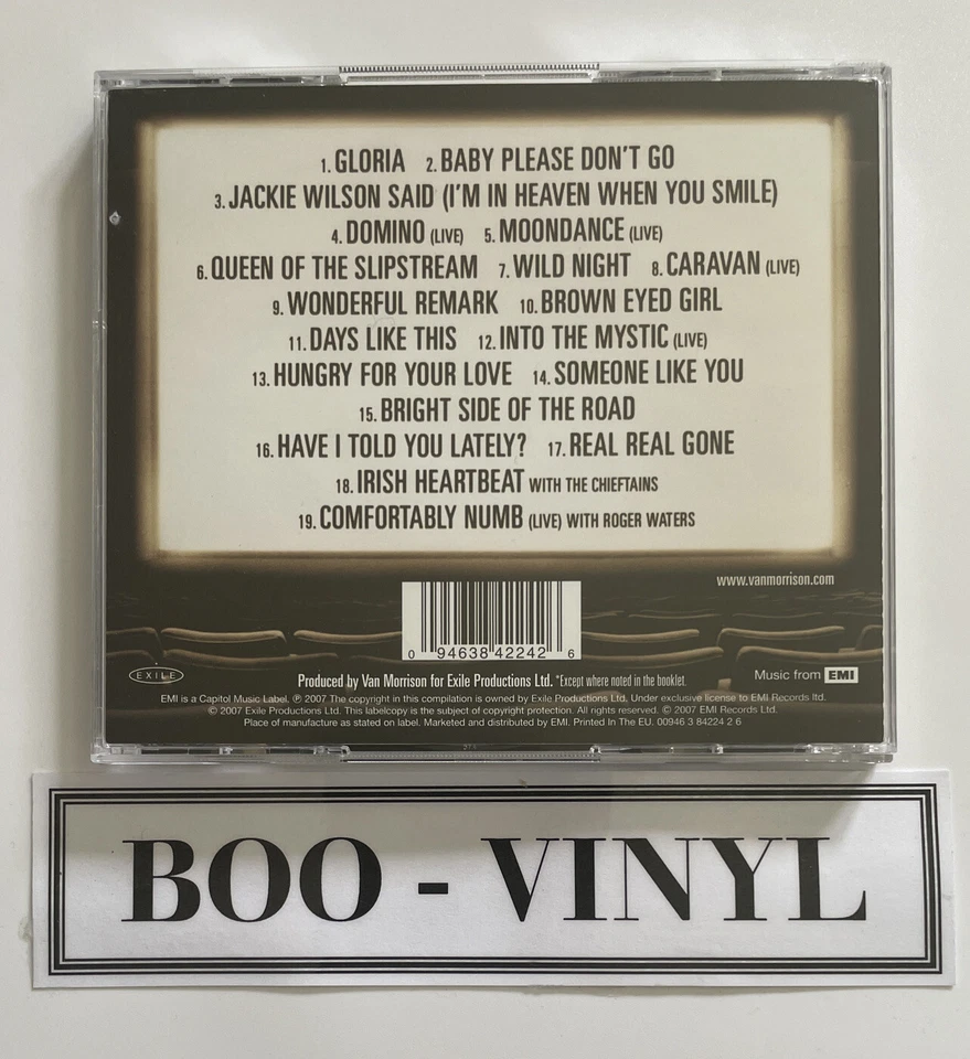 Van Morrison : At the Movies - Soundtrack Hits Cd Album Rock Near Mint Condition - Image 2 of 4