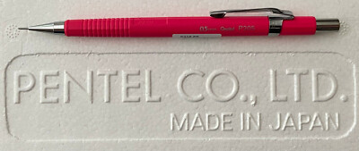 Darker Shade Neon Pink Pentel Sharp P205 0.5mm Mechanical Pencil - See Pics!