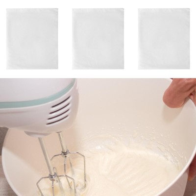 3 Stück Joghurt Filtertüten Mehrweg Siebbeutel für Kaffeebutter Nussmilch