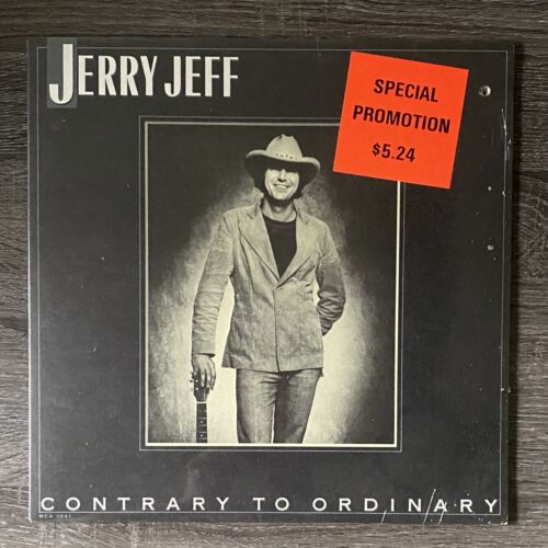 LP SCELLÉ Jerry Jeff Walker ~ Contraary To Ordinary MCA-3041 - Photo 1/3