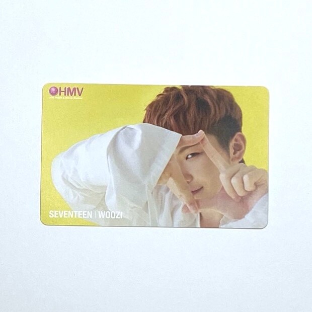 SEVENTEEN hmv トレカ 2nd teenage SEVENTEEN 2nd album TEEN AGE Woozi photo card set of 5 (4ver