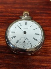 American Waltham c. 1898 Model 1883 Grade 18 Size 18s 7 Jewel Pocket Watch-Runs
