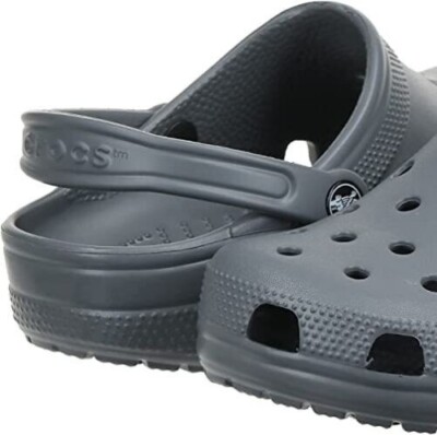 Crocs Unisex Classic Clog 10001-0DA Slate Grey Men's Size 10