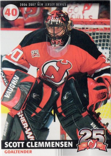 2006-07 New Jersey Devils Hockey Verizon 25th Anniversary Captains' Series Cards - Picture 6 of 41