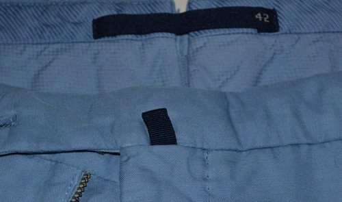 Incotex Light Blue Men's Cotton Stylish Trosure Pants Size US 42 EU 58 - Picture 10 of 12