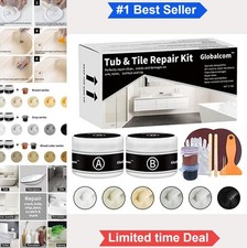 Fiberglass Tub and Shower Repair Kit Porcelain Acrylic Ceramic Color Match